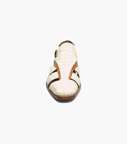 Stacy Adams CALANDRO City Sandal Ivory Multi by Stacy Adams Shoes