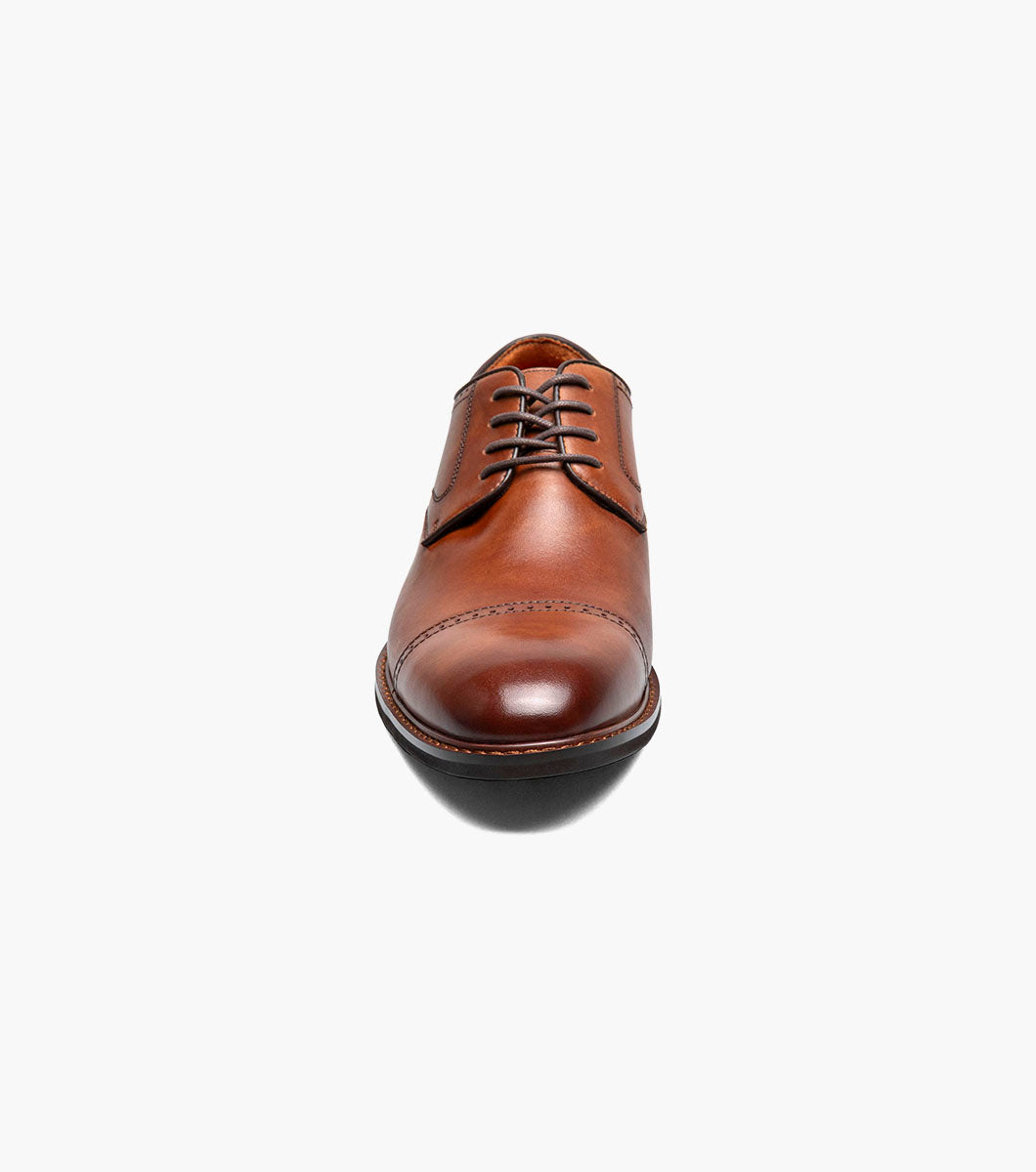 Stacy Adams BAILEY Cap Toe Oxford Brandy by Stacy Adams Shoes