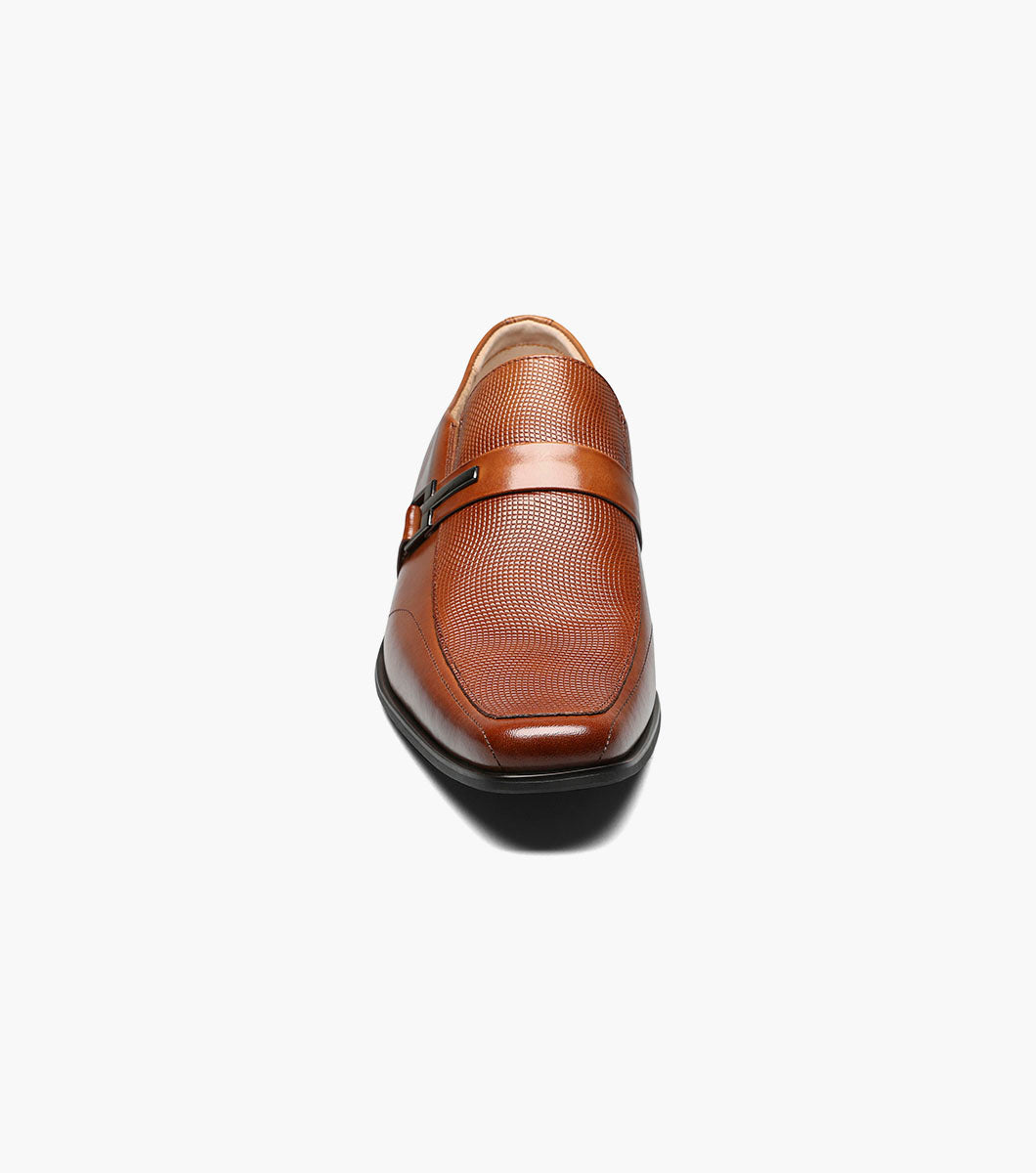 Stacy Adams BEAU Moc Toe Loafer Cognac by Stacy Adams Shoes