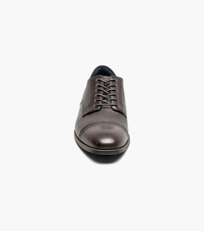 Stacy Adams WILLIAM Cap Toe Oxford Gray by Stacy Adams Shoes