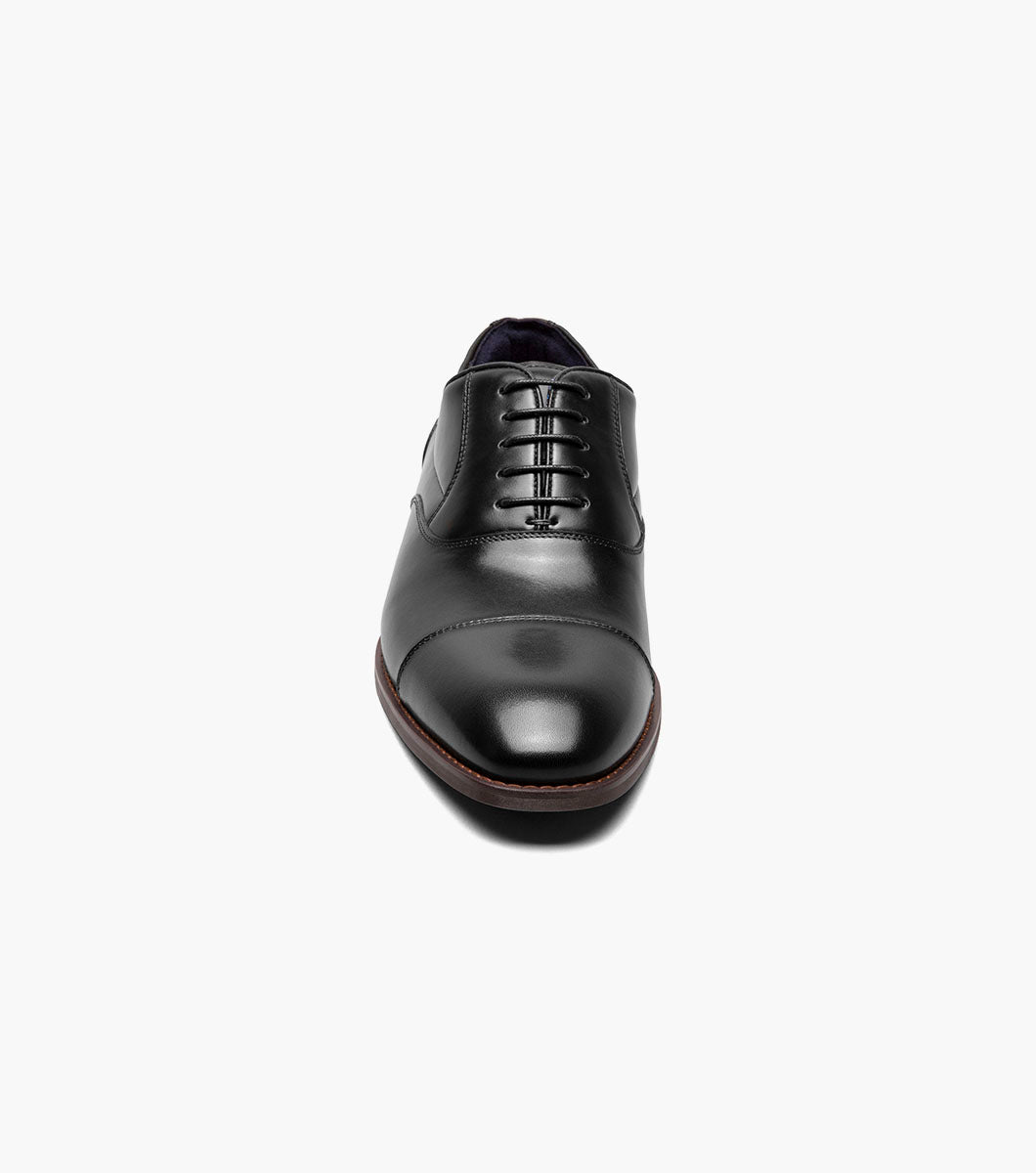 Stacy Adams KALLUM Cap Toe Oxford Black by Stacy Adams Shoes