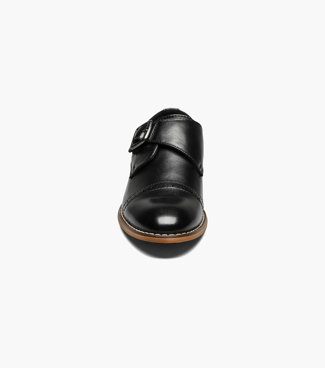 Stacy Adams Kids Desmond Cap Toe Monk Strap by Stacy Adams Shoes