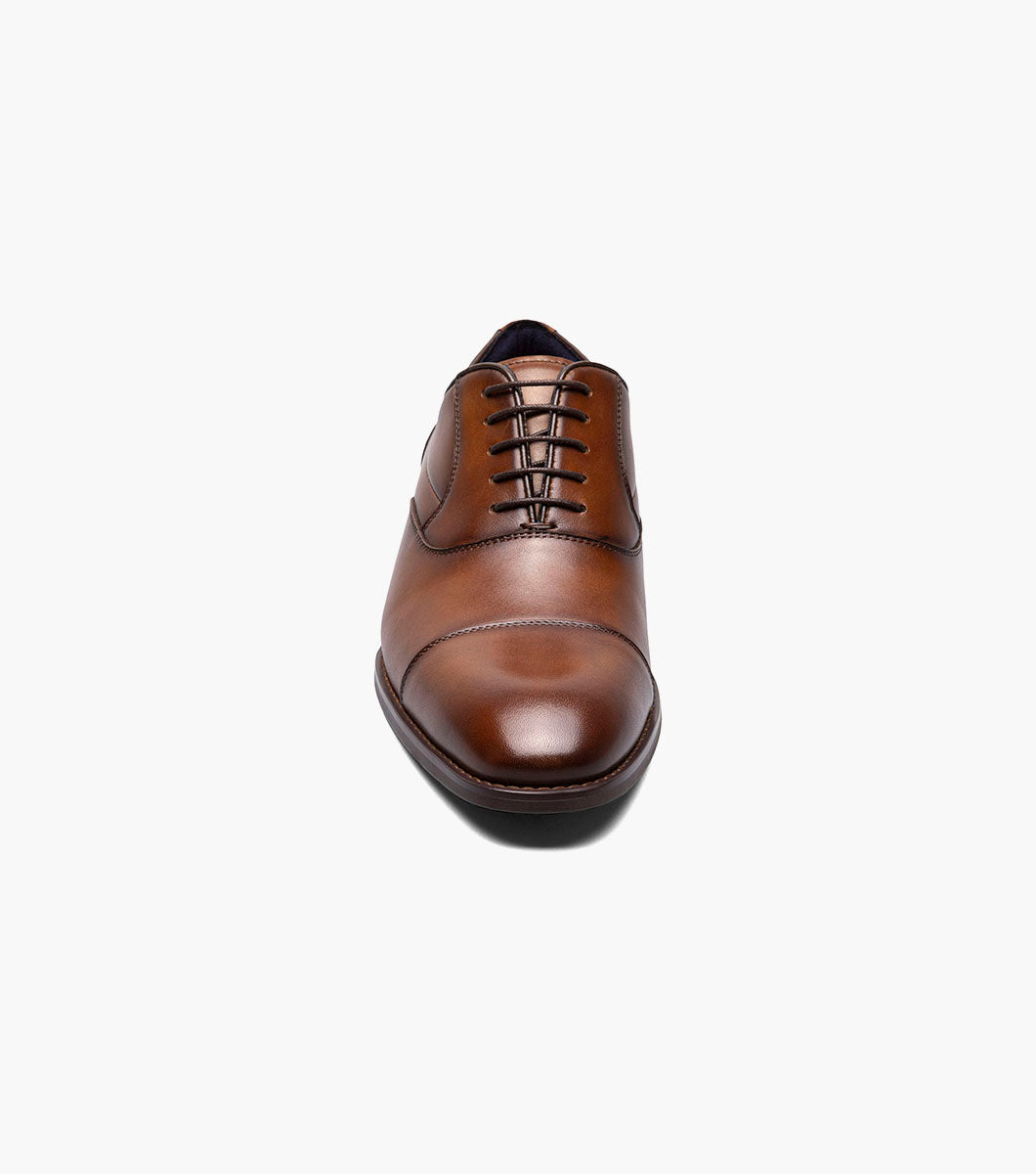 Stacy Adams KALLUM Cap Toe Oxford Cognac by Stacy Adams Shoes