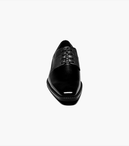 Stacy Adams KIRKLEY Plain Toe Oxford Black by Stacy Adams Shoes