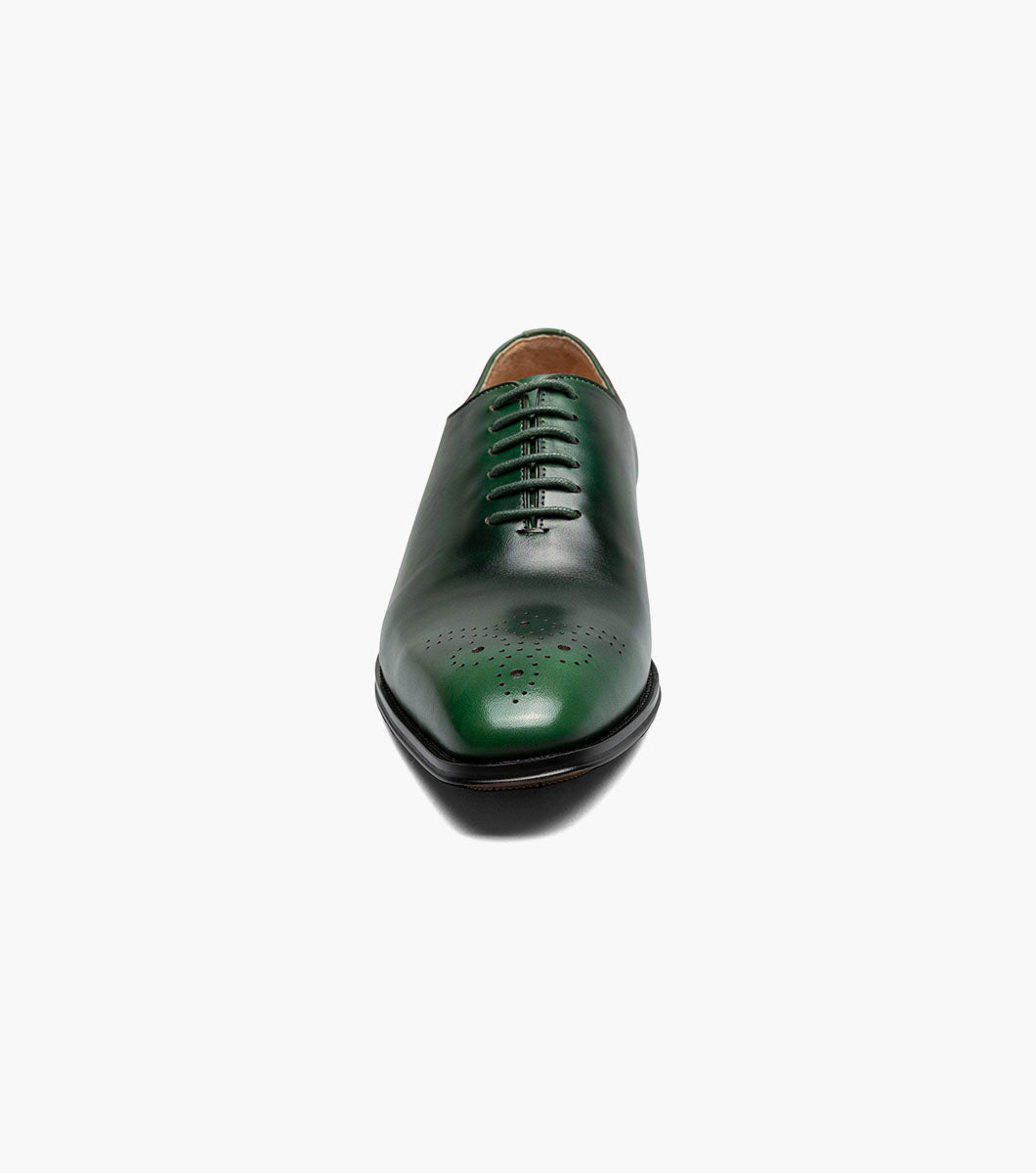 Stacy Adams HALLQUIST Plain Toe Oxford Green by Stacy Adams Shoes