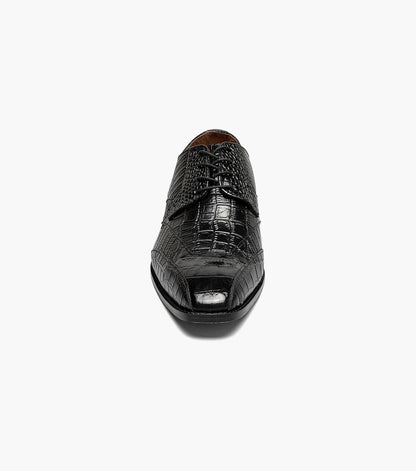 Stacy Adams TRISTANO Modified Bike Toe Oxford Black by Stacy Adams Shoes
