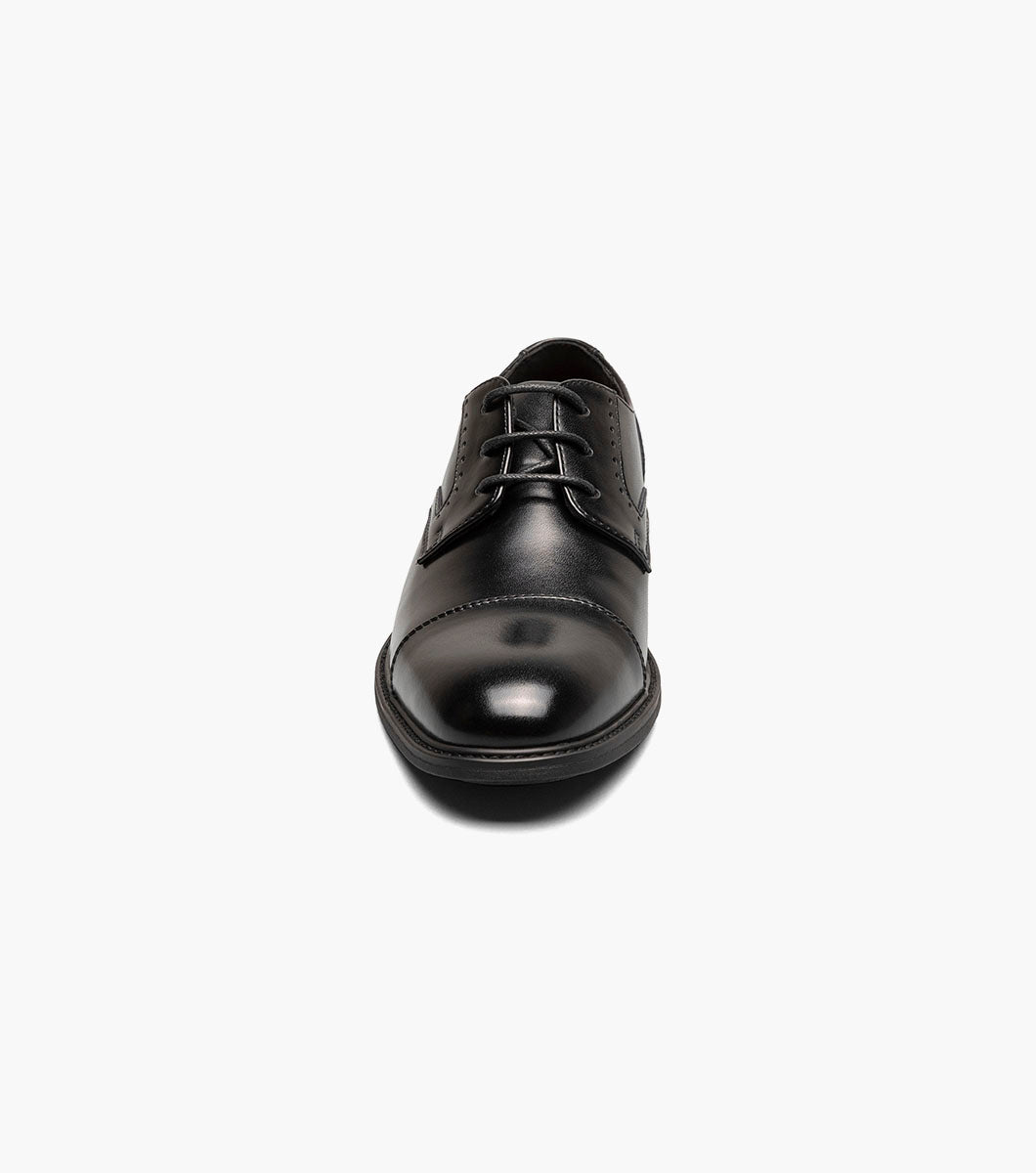Stacy Adams KIDS WESBRIDGE Cap Toe Oxford Black Multi by Stacy Adams Shoes