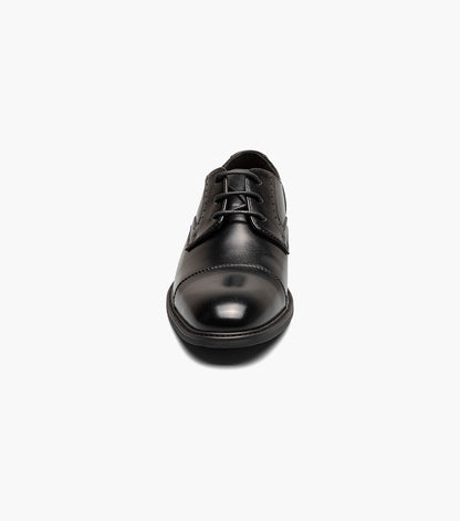 Stacy Adams KIDS WESBRIDGE Cap Toe Oxford Black Multi by Stacy Adams Shoes