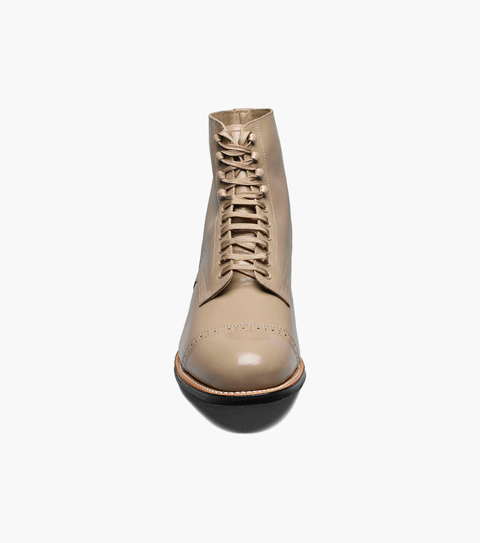 Stacy Adams MADISON Cap Toe Boot Taupe by Stacy Adams Shoes