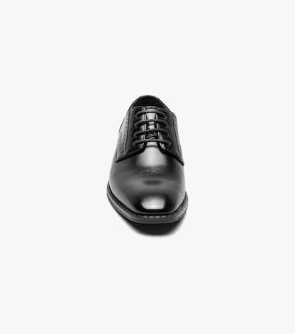 Stacy Adams KIDS KALVIN Plain Toe Oxford Black by Stacy Adams Shoes
