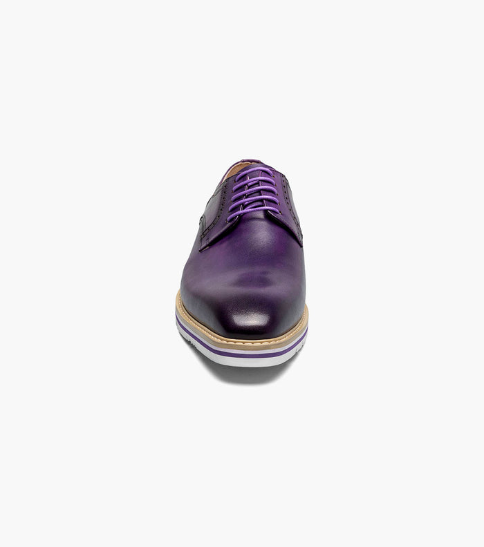 Stacy Adams BARRINGER Plain Toe Oxford Purple by Stacy Adams Shoes