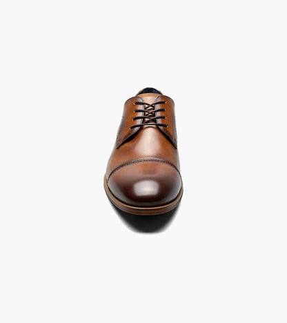 Stacy Adams BRYANT Cap Toe Oxford Tan by Stacy Adams Shoes
