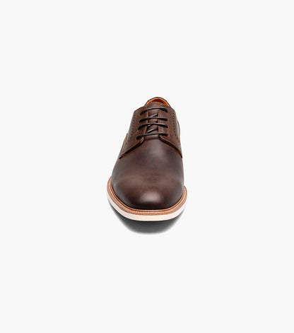 Stacy Adams WESCOTT Plain Toe Oxford Brown CH by Stacy Adams Shoes