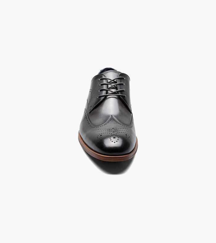 Stacy Adams BRAYDEN Wingtip Oxford Gray by Stacy Adams Shoes