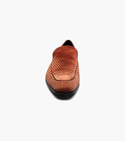 Stacy Adams SHAPSHAW Velour Moc Toe Slip On Cognac by Stacy Adams Shoes