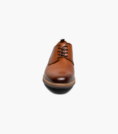 Stacy Adams PACER Plain Toe Oxford Cognac by Stacy Adams Shoes