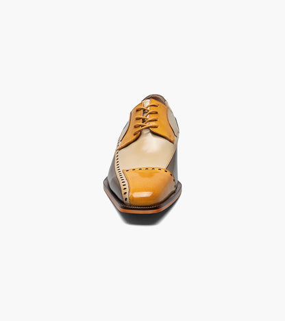 Stacy Adams PLAZA Modified Cap Toe Oxford Olive Multi by Stacy Adams Shoes