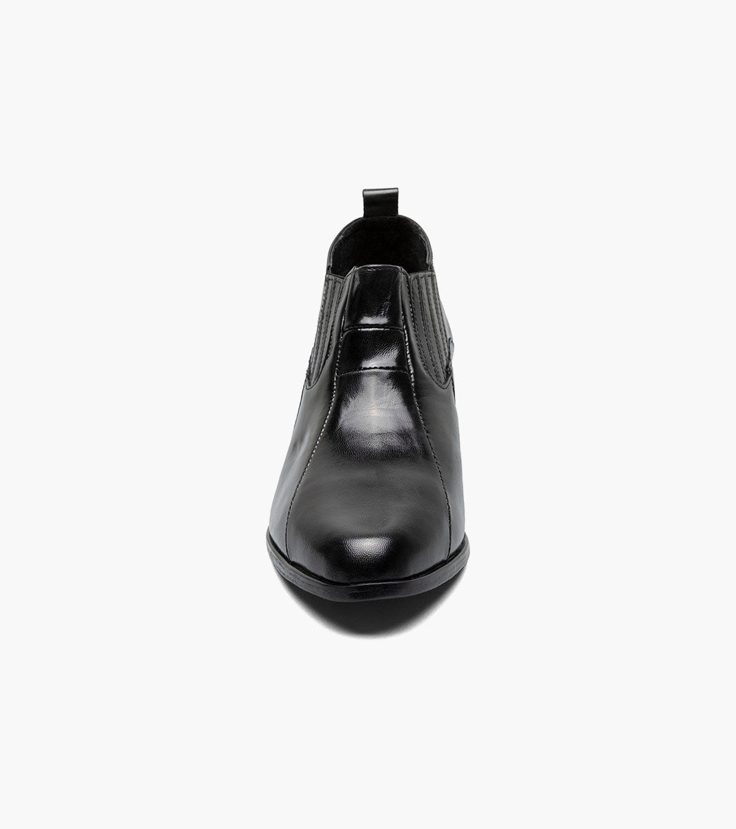 Stacy Adams SOTARO Cuban Heeled Boot Black by Stacy Adams Shoes