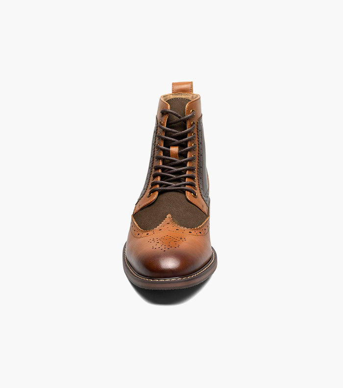 Stacy Adams Finnegan Wingtip Lace Up Boot by Stacy Adams Shoes