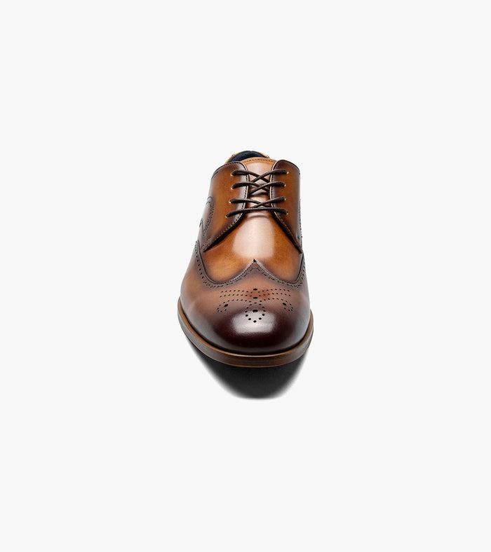 Stacy Adams BRAYDEN Wingtip Oxford Tan by Stacy Adams Shoes