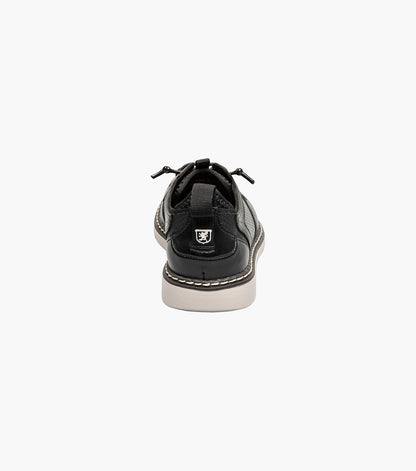 Stacy Adams Kids Sync Plain Toe Elastic Lace Up by Stacy Adams Shoes
