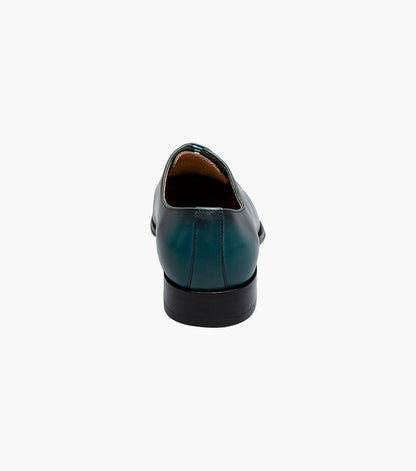Stacy Adams HALLQUIST Plain Toe Oxford Turquoise by Stacy Adams Shoes