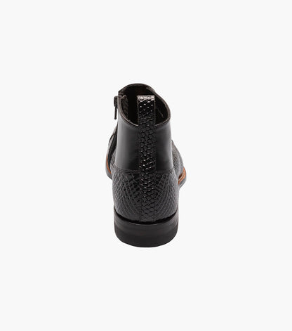 MADISON Spectator Spat Cap Toe Demi Boot