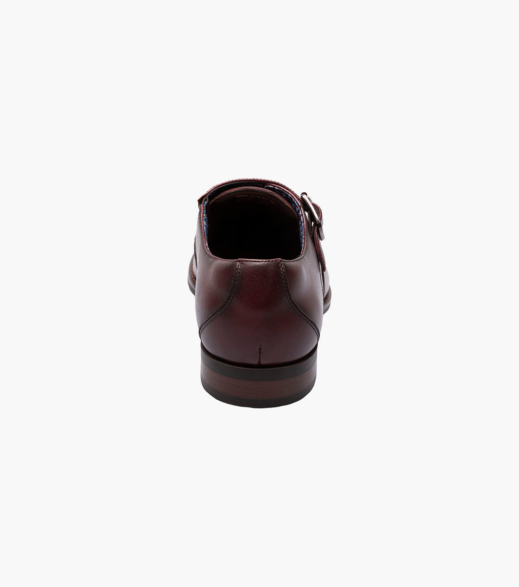 Stacy Adams KARCHER Plain Toe Monk Strap by Stacy Adams Shoes