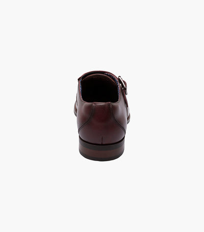 Stacy Adams KARCHER Plain Toe Monk Strap by Stacy Adams Shoes