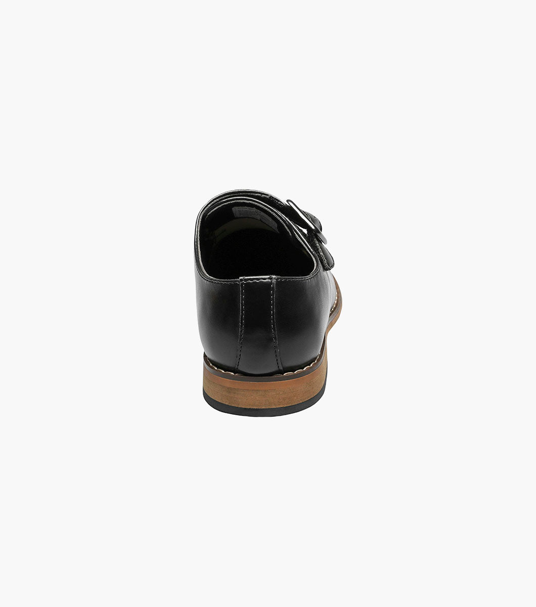 Stacy Adams Kids Desmond Cap Toe Monk Strap by Stacy Adams Shoes