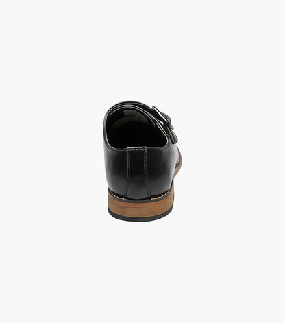 Stacy Adams Kids Desmond Cap Toe Monk Strap by Stacy Adams Shoes