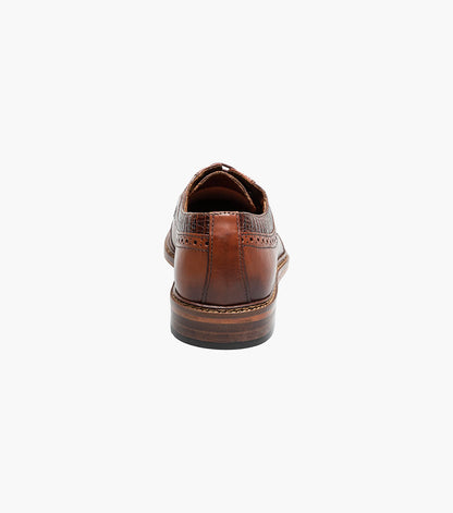Stacy Adams GAMBETTA Modified Cap Toe Oxford Cognac by Stacy Adams Shoes