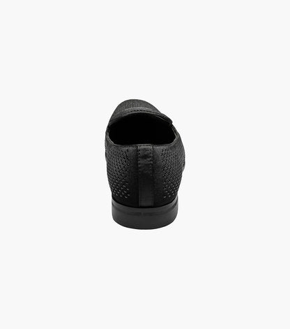 Stacy Adams SWAGGER Studded Slip On Black by Stacy Adams Shoes