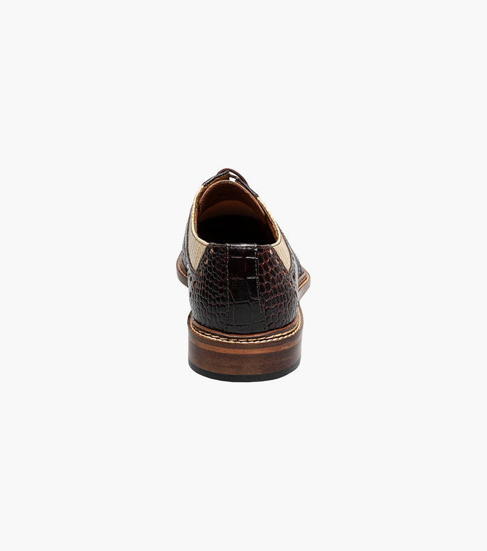Stacy Adams TRAVATO Wingtip Oxford Taupe Multi by Stacy Adams Shoes