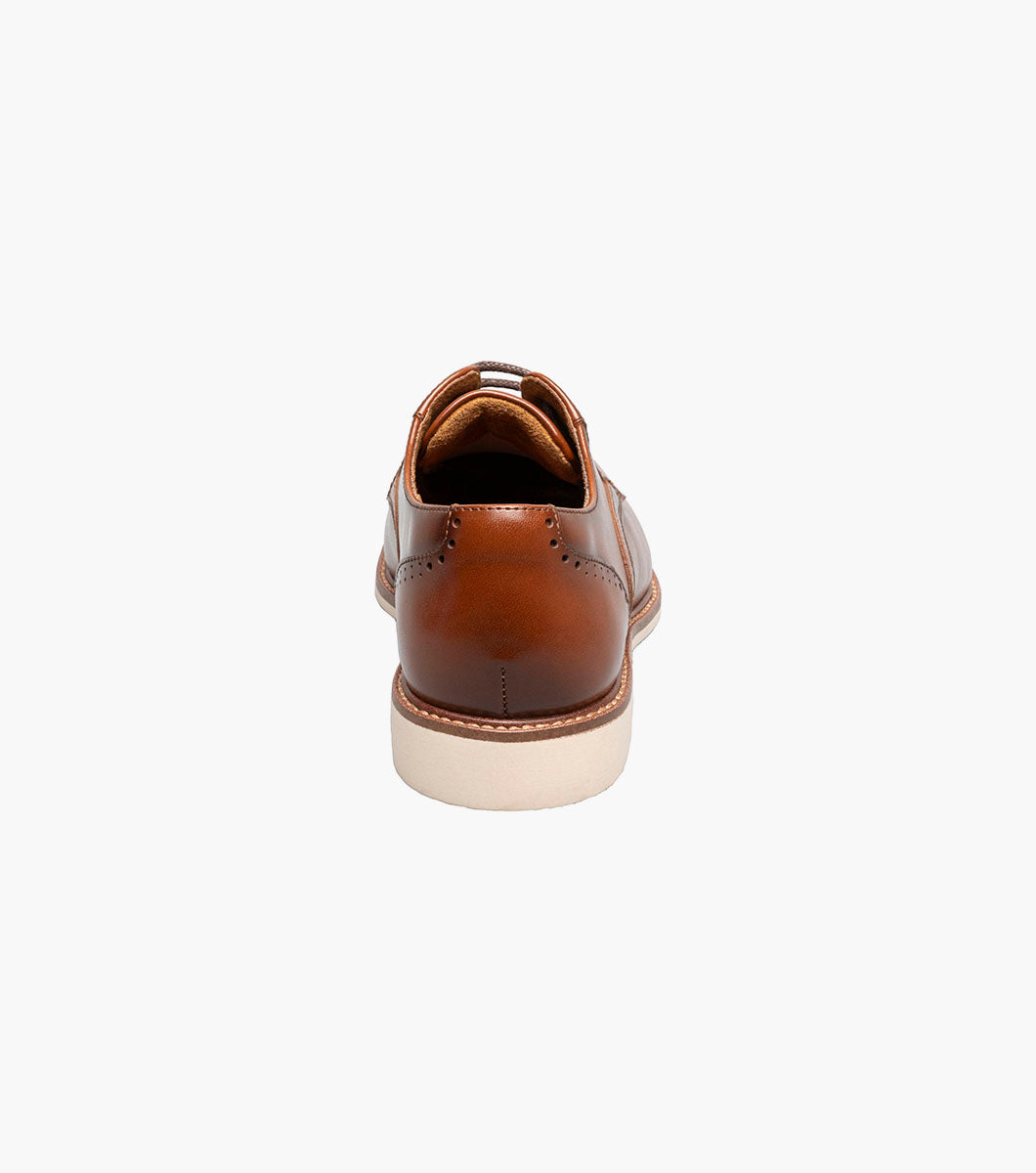 Stacy Adams KIDS WESCOTT Plain Toe Oxford Cognac by Stacy Adams Shoes