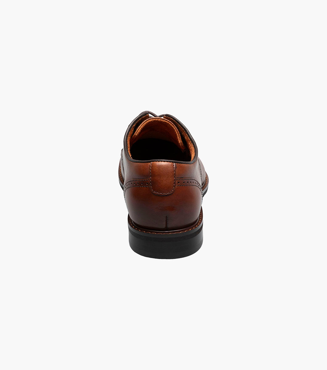 Stacy Adams BENSON Plain Toe Oxford Brandy by Stacy Adams Shoes