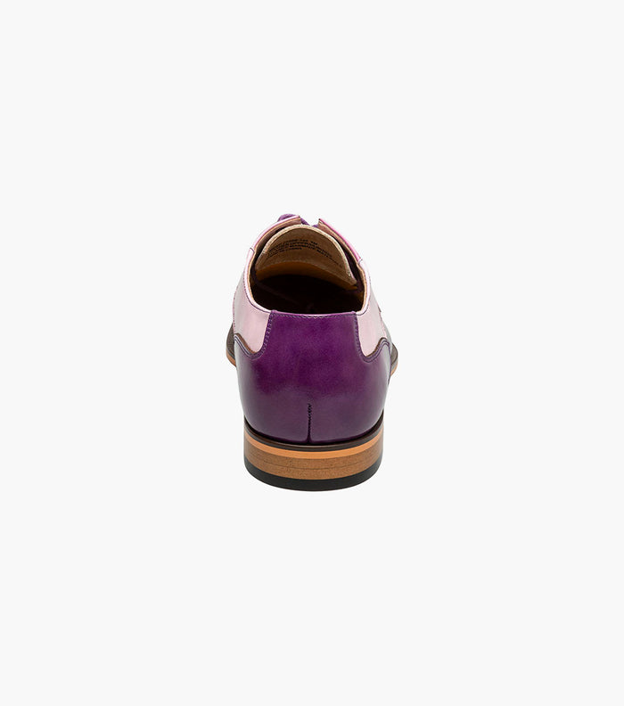 Stacy Adams PLAZA Modified Cap Toe Oxford Purple Multi by Stacy Adams Shoes