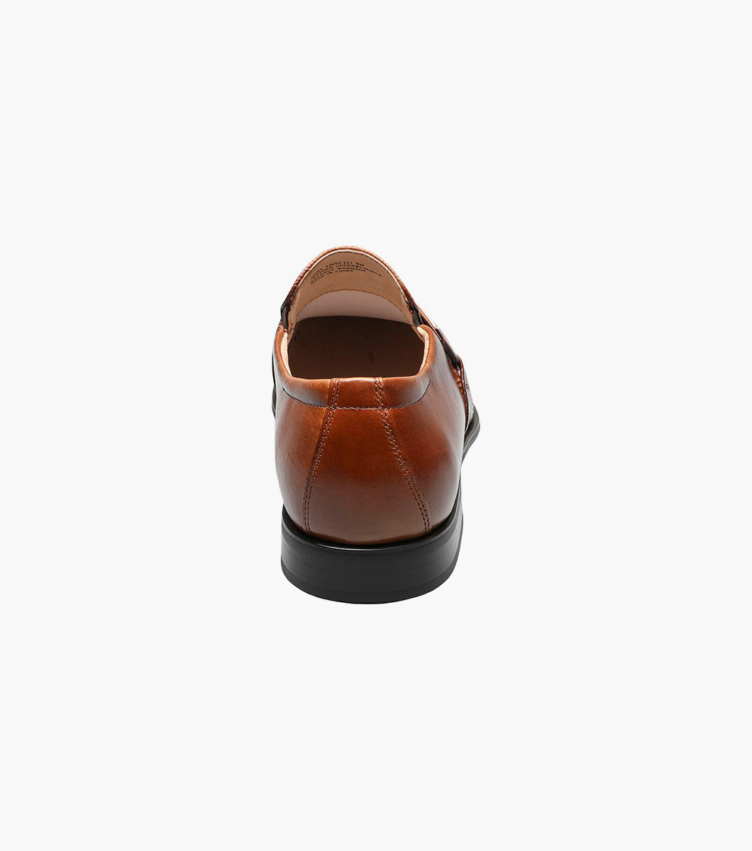 Stacy Adams BEAU Moc Toe Loafer Cognac by Stacy Adams Shoes