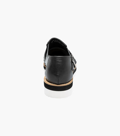 Stacy Adams ALVARADO Woven City Sandal Black by Stacy Adams Shoes