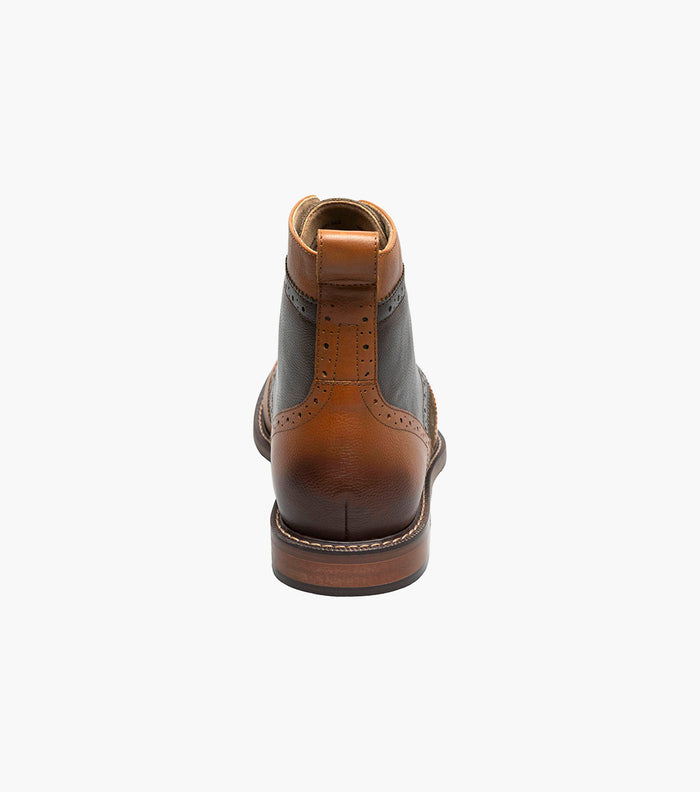 Stacy Adams FINNEGAN Wingtip Lace Up Boot Olive Multi by Stacy Adams Shoes
