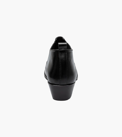 Stacy Adams SOTARO Cuban Heeled Boot Black by Stacy Adams Shoes
