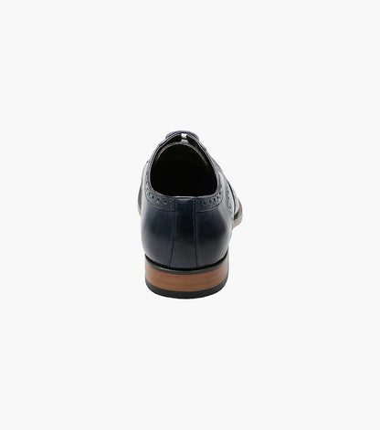 Stacy Adams TINSLEY Wingtip Oxford Cobalt Multi by Stacy Adams Shoes