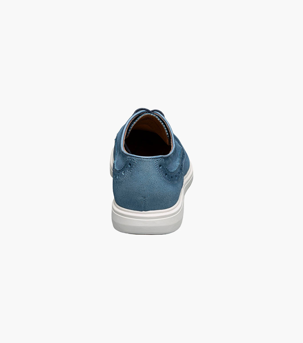 Stacy Adams TRUDELL Wingtip Lace Up Light Blue by Stacy Adams Shoes