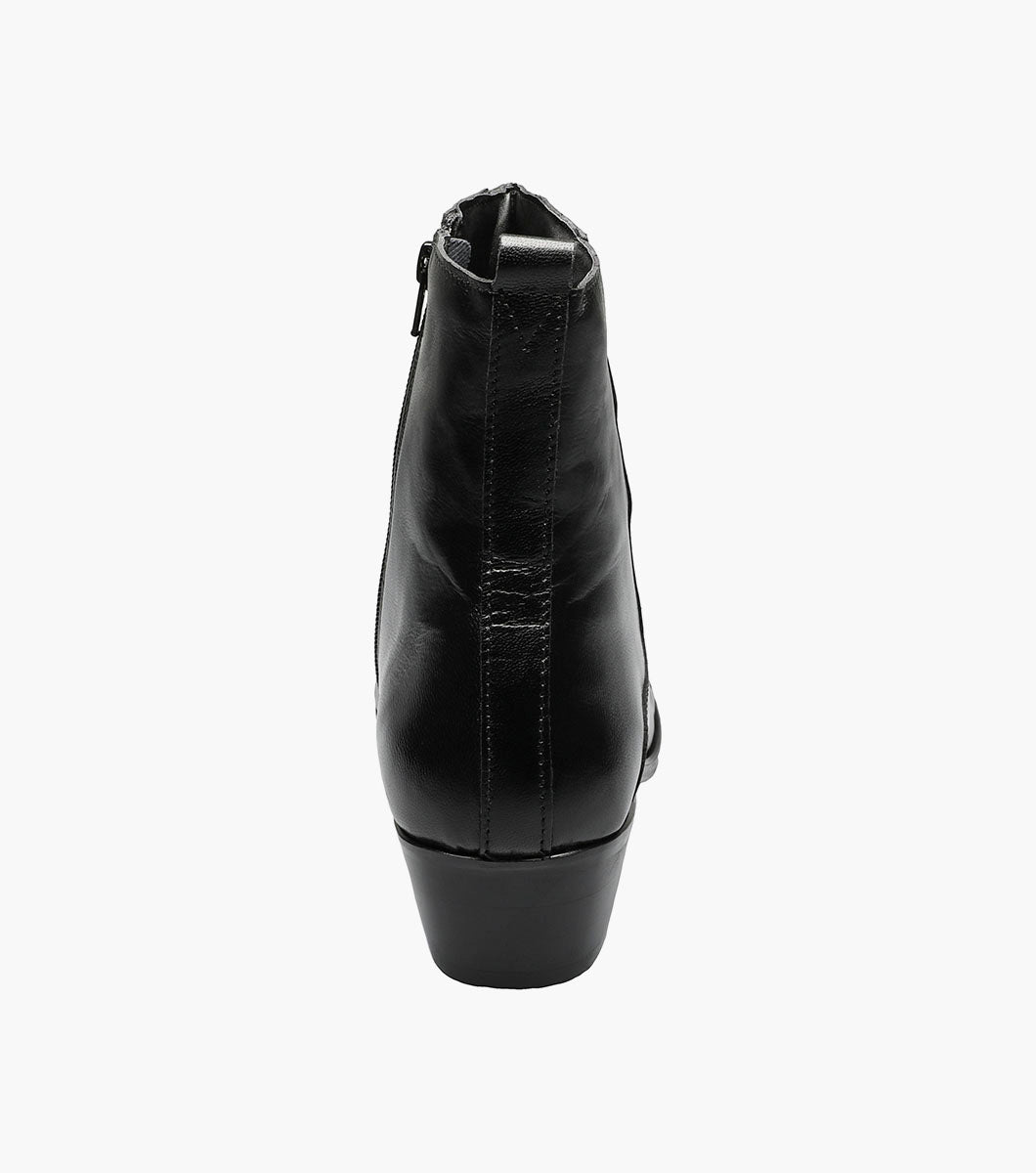 Stacy Adams SANTOS Side Zip Boot Black by Stacy Adams Shoes