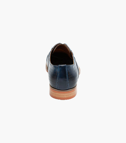 Stacy Adams HOBSON Cap Toe Oxford Blue by Stacy Adams Shoes