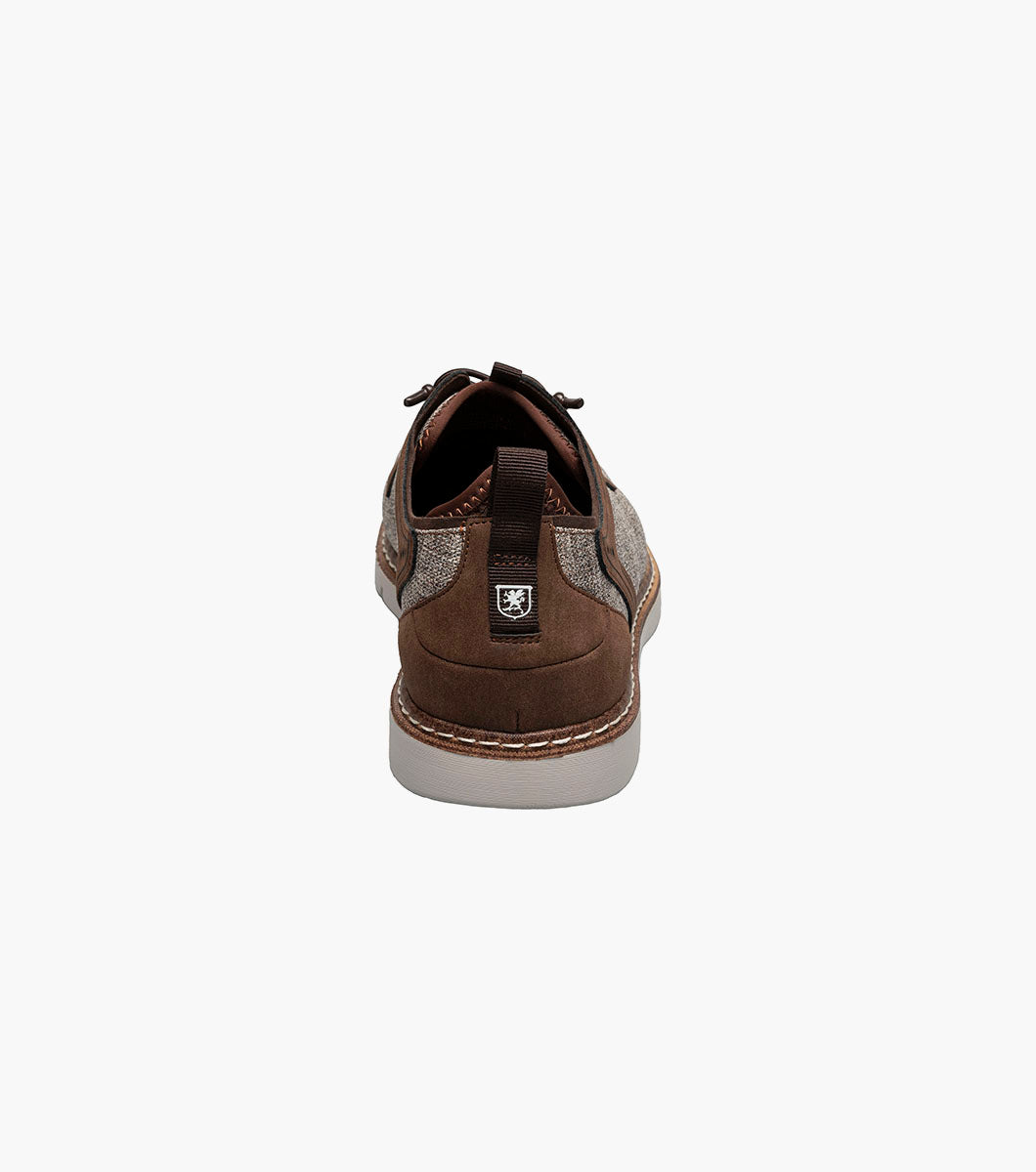 Stacy Adams Scanlan Plain Toe Elastic Lace Up by Stacy Adams Shoes