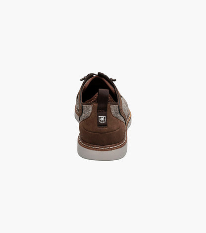 Stacy Adams Scanlan Plain Toe Elastic Lace Up by Stacy Adams Shoes