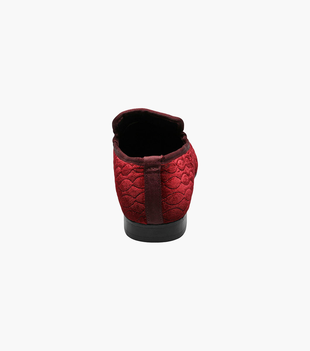 Stacy Adams VALET Slip On Bit Loafer Burgundy by Stacy Adams Shoes