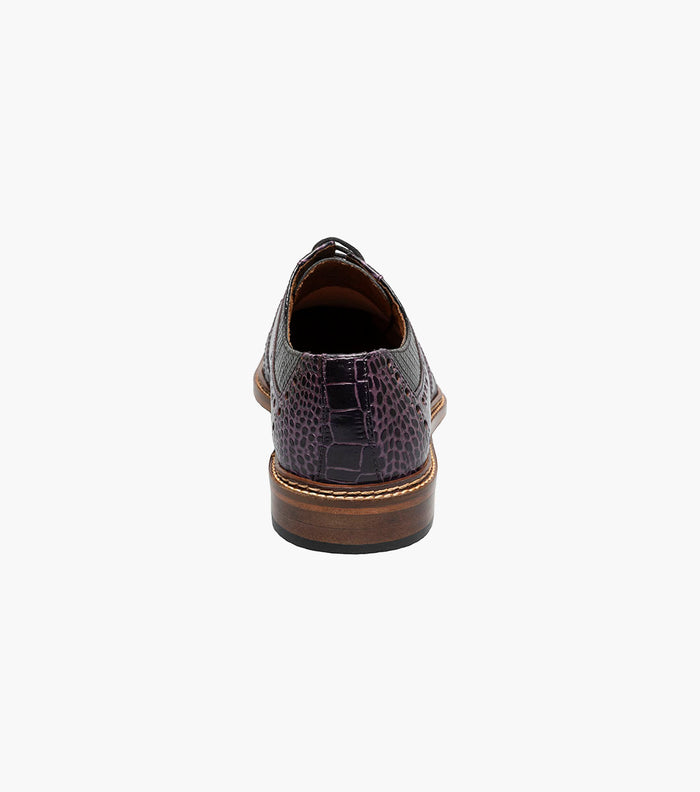 Stacy Adams TRAVATO Wingtip Oxford Purple Multi by Stacy Adams Shoes