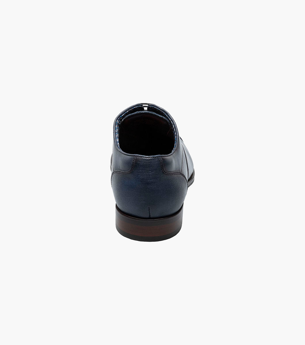 Stacy Adams KALLUM Cap Toe Oxford Navy by Stacy Adams Shoes